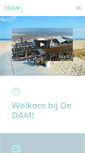 Mobile Screenshot of de-dam.nl